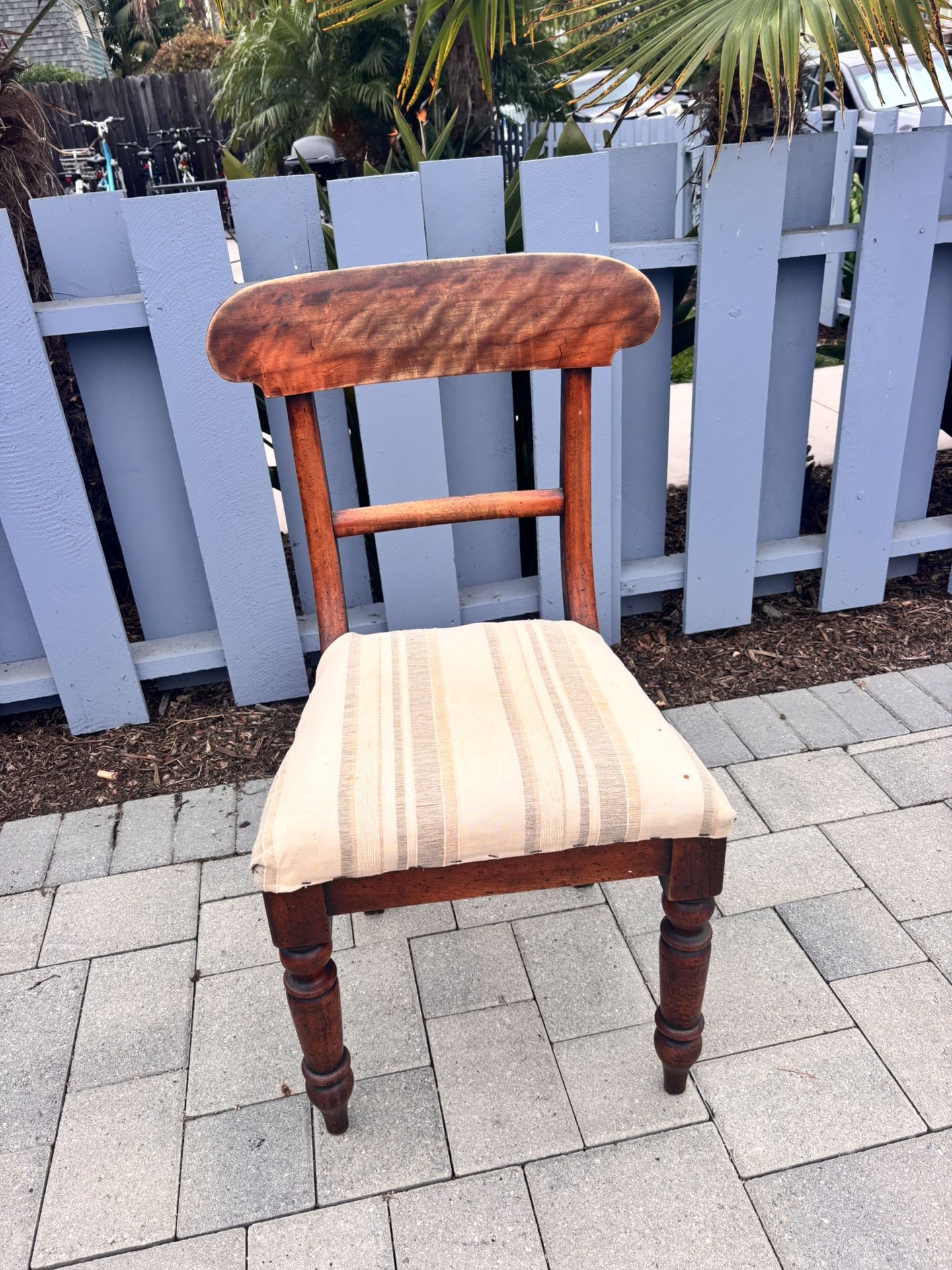 vintage wooden chair