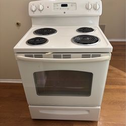GE range oven