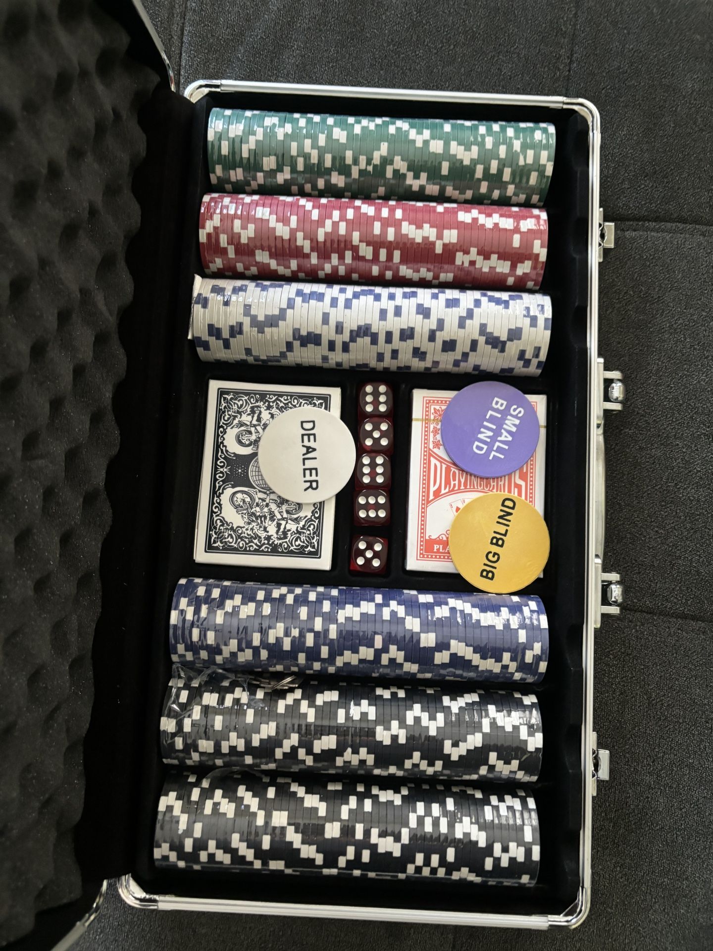 Poker Set With Briefcase 