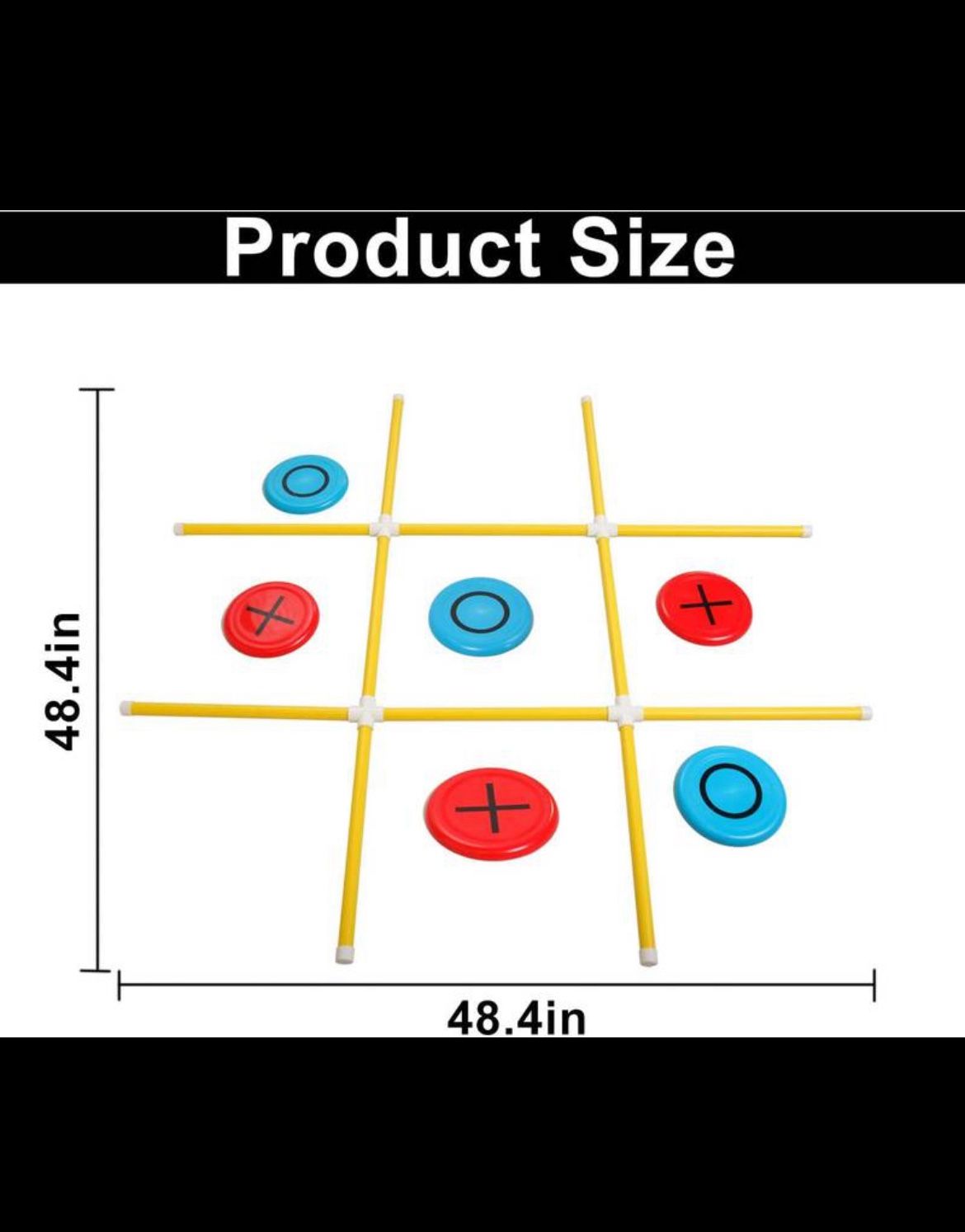 Floor Tic Tac Toe 4x4ft