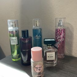 Victoria Secret and Bath & Body Works Perfumes