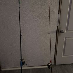 2 Fishing Rods And Accessories
