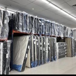 New Mattresses- New Box Springs- New Bed Frames- Free Same Day Delivery!