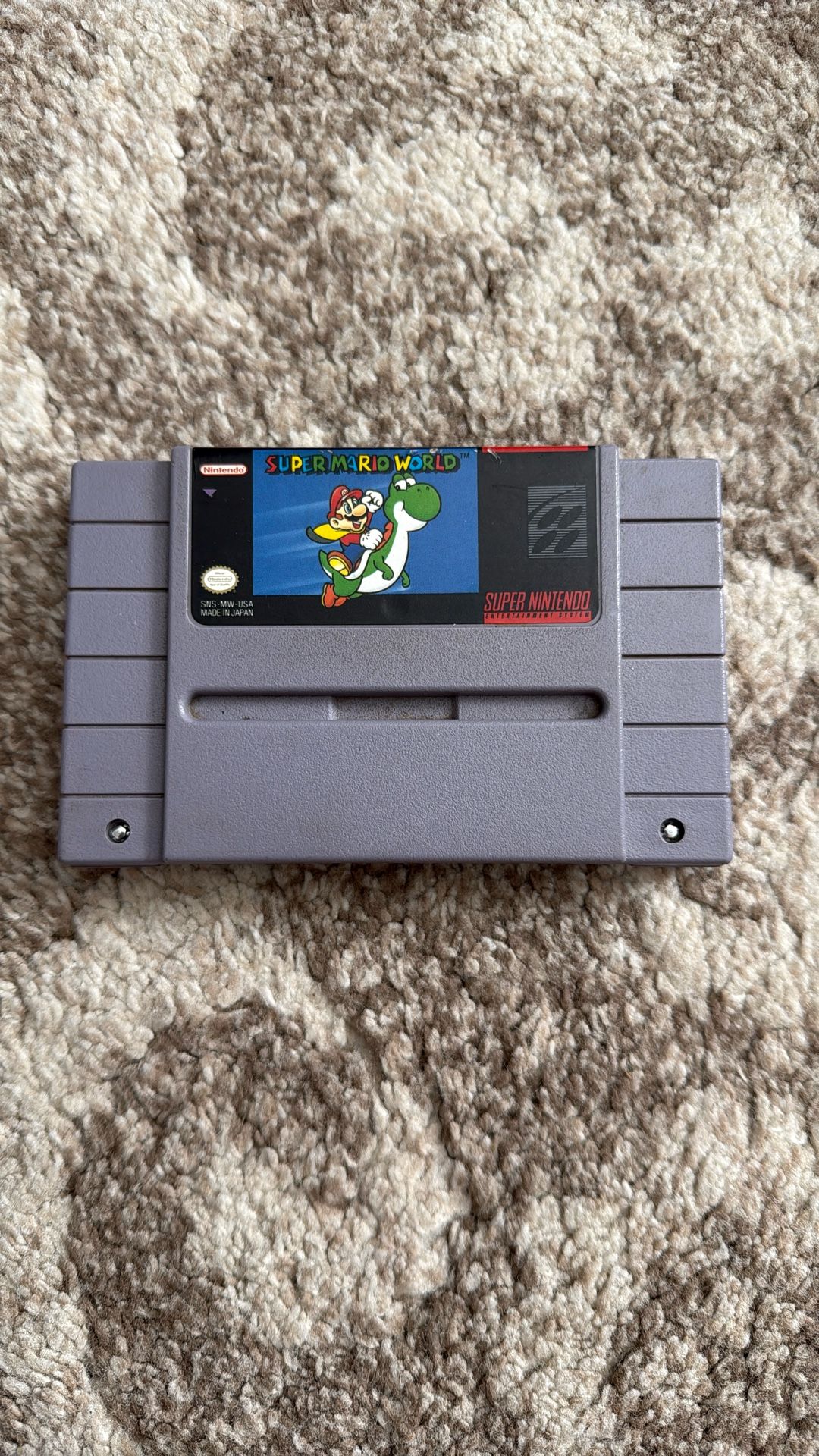 Super Mario World For Super Nintendo