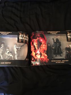 Star Wars figures