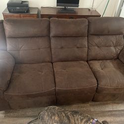 Power Couch and Recliner 