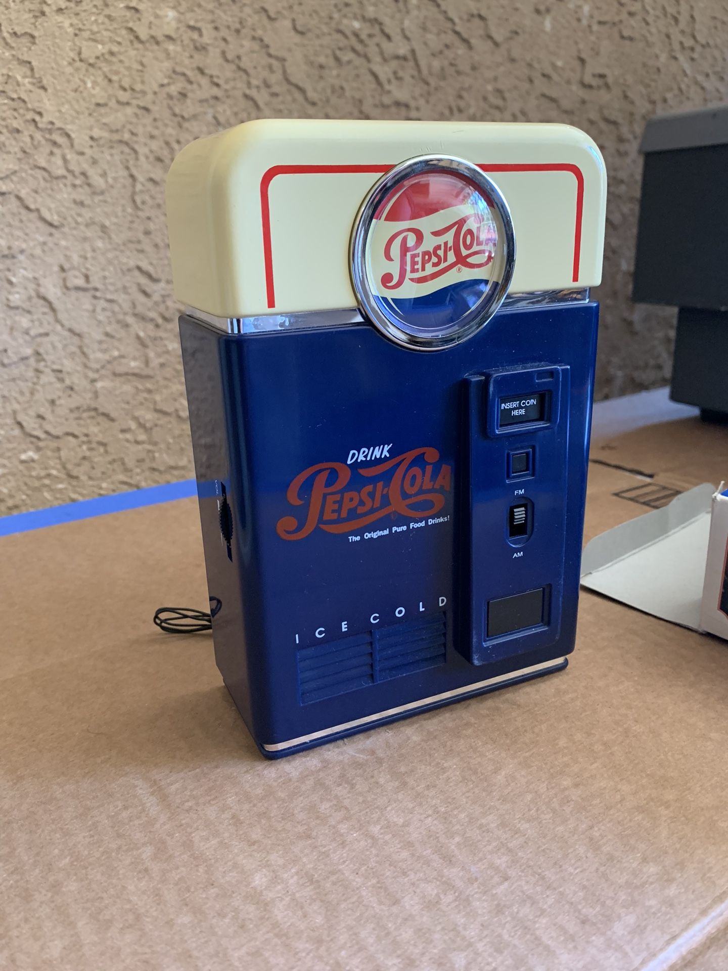 Vintage Pepsi Cola Radio