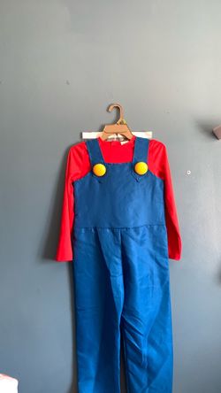 HALLOWEEN SUPER MARIO KIDS SIZE MEDIUM 8-10 COSTUME