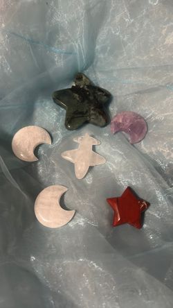 Misc. Crystal carvings