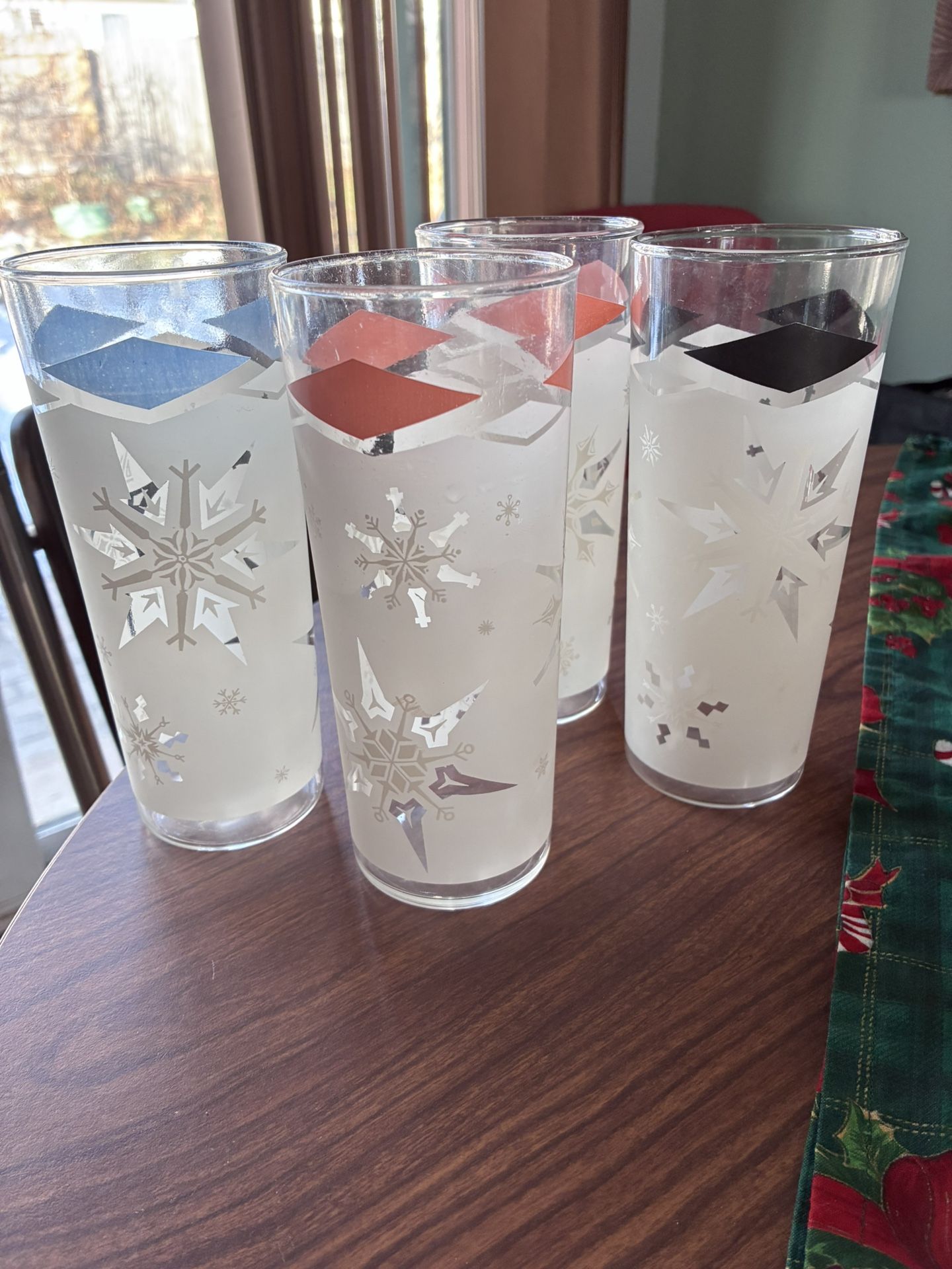 MCM Snowflake highball Glasses