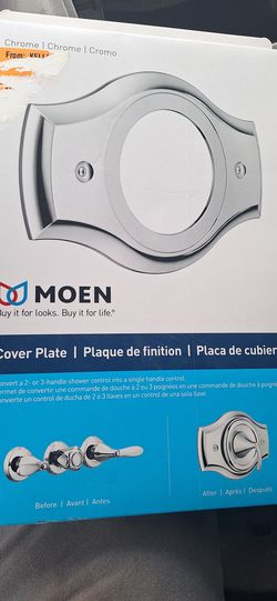 Moen 1920 3 handle remodel plate