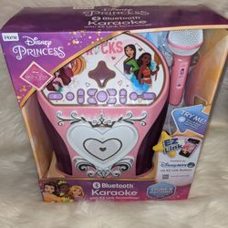 Disney Princess Bluetooth Karaoke New
