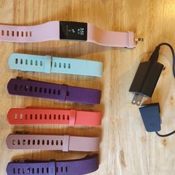 Fitbit With 5 Extra Bands