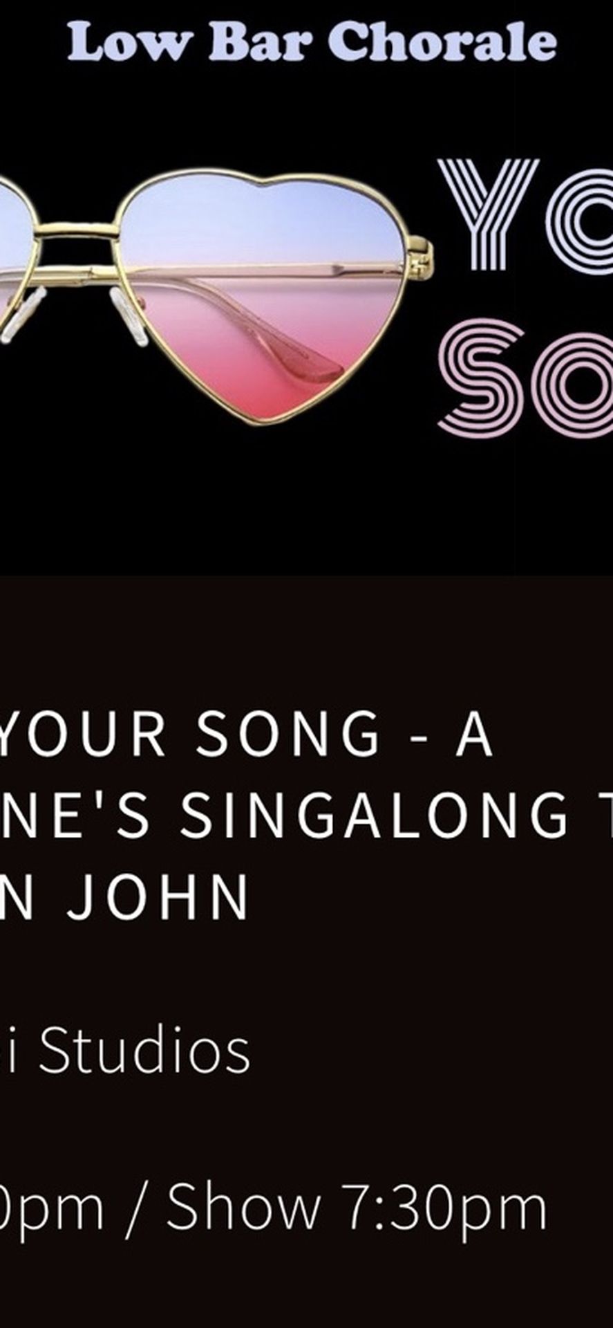 2 Tickets to Sold-Out Elton John Sing-a-Long