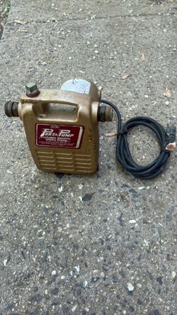 Electric Porta Pump oil, water transfer pump