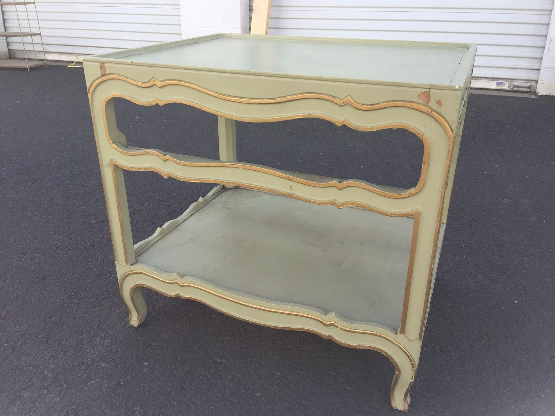 Vintage Antique table shelf rare piece $45