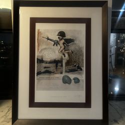 Etiology of War 1/4 by Ian Rogers Framed Print