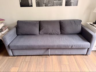 IKEA Friheten Sleeper Sofa with Storage, Dark Gray