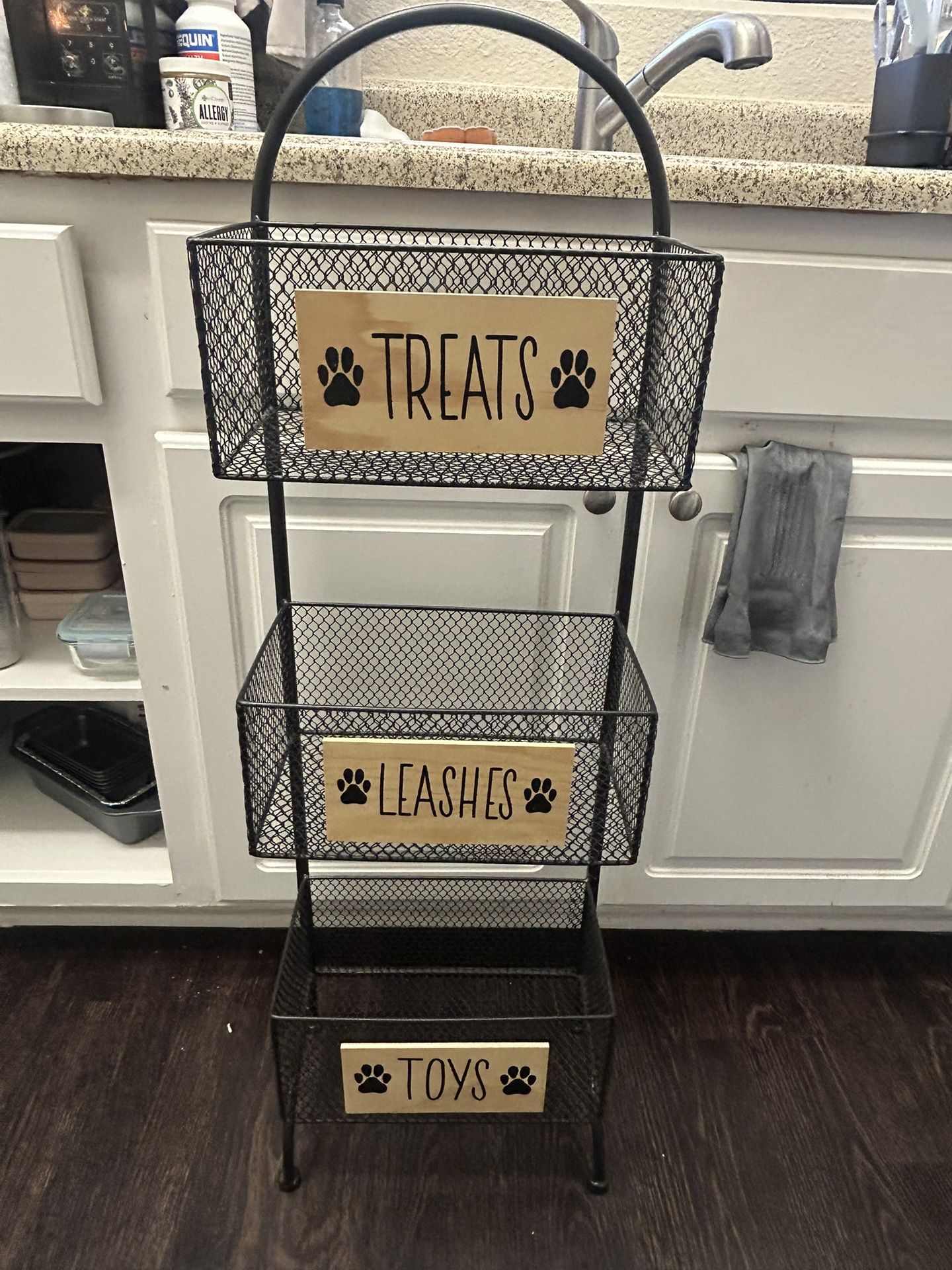 3 Tier Dog Accessory Storage
