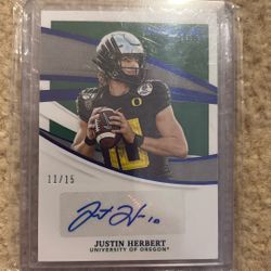 Justin Herbert 2021 Immaculate Collegiate /15