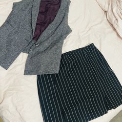 Skirt & Vest 