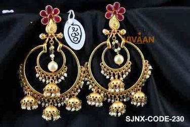 Women's Gold Plated Earrings