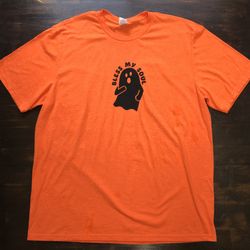 Orange Ghost/Halloween Shirt