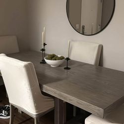 Large Dining Table Set