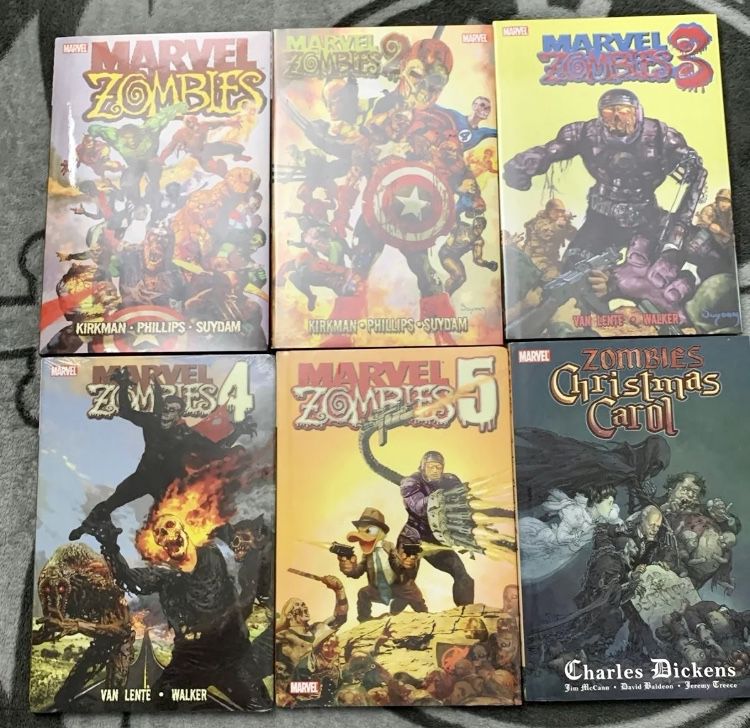 Marvel HC Zombie Graphic Novel bundle