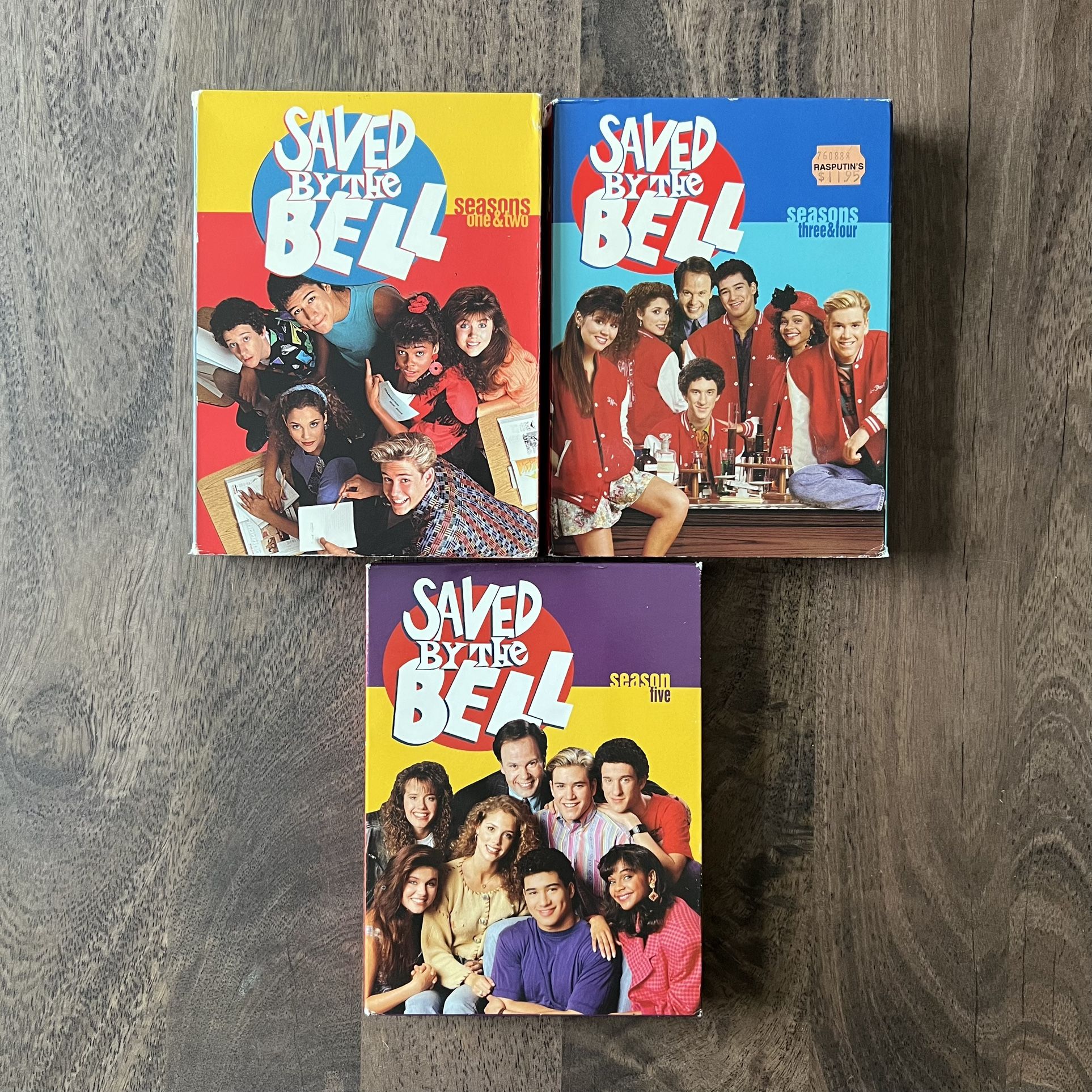Saved by the Bell Vintage 1990s Comedy TV Show Complete Series: Seasons 1 - 5