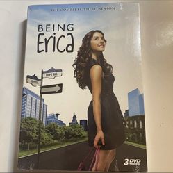 Being Erica The Complete Third Season Canadian TV RARE Out Of Print!! NEW SEALED!! 