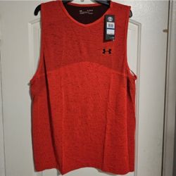 Under Armour Seamless Tank Top men's XL fitted shirt