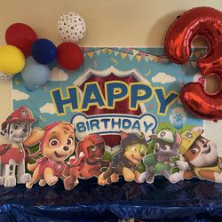 Paw Patrol Cutouts (6 pups) Party Decorations