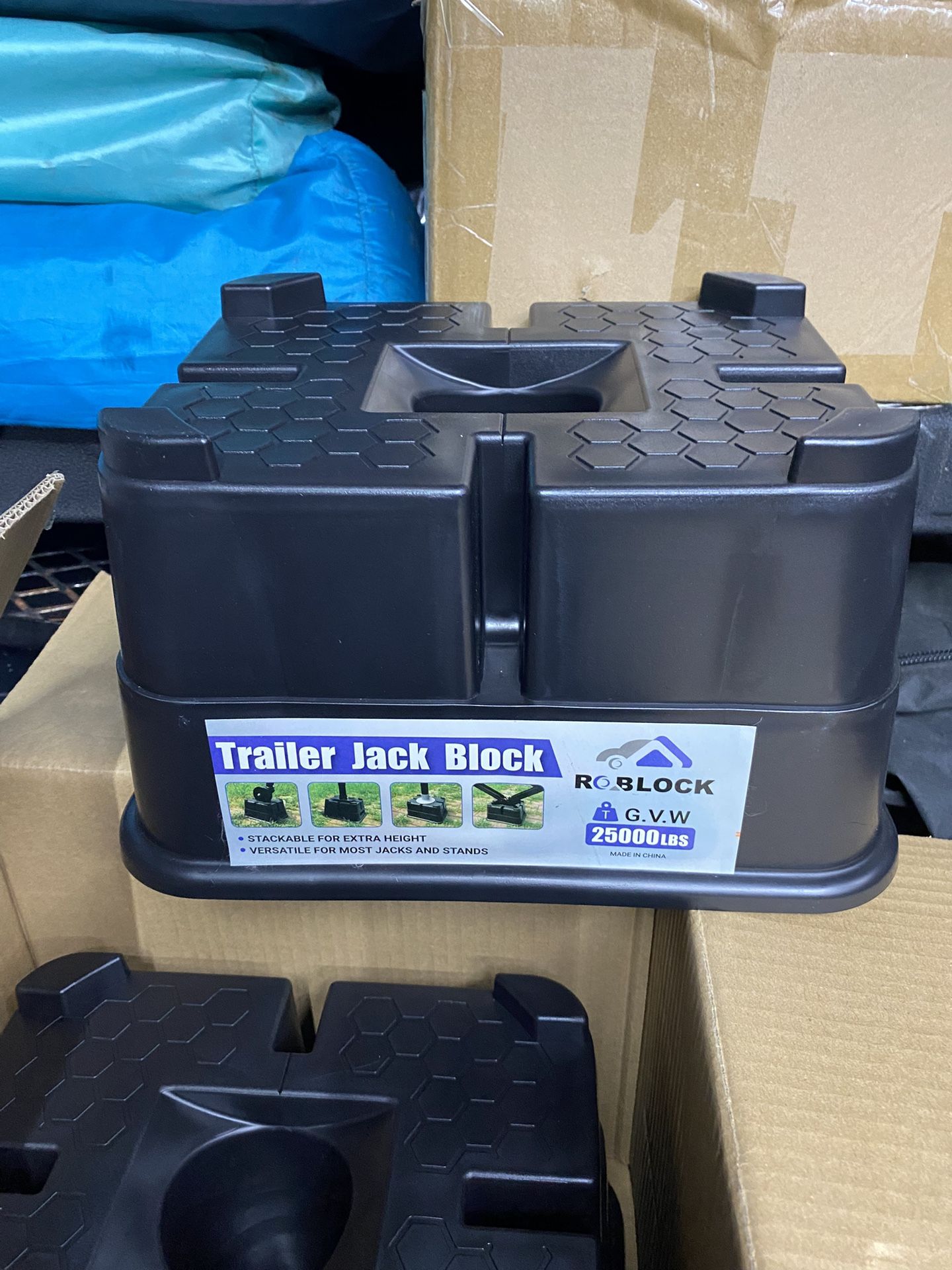 RV Trailer Roblock 4-pack Jack Stands
