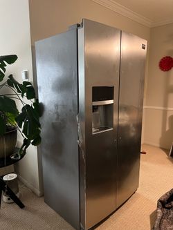 Frigidaire Gallery 23 Cu. Ft. Side-by-Side Refrigerator – Stainless Steel – $650