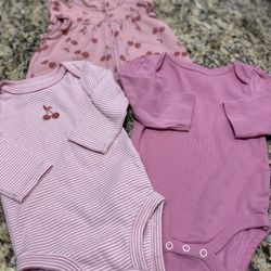 Girls 0-3 Months Clothing 