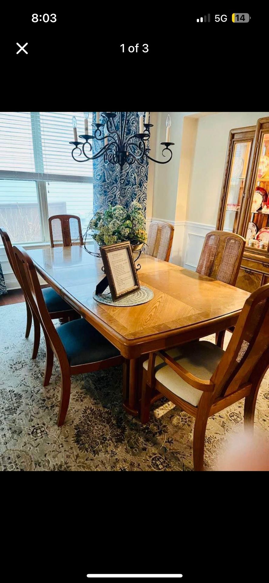 Dining Table With 6 Chairs