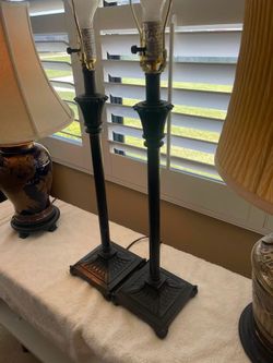 Lamps candle stick style