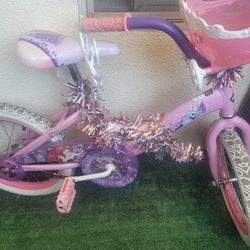 Huffy 16" Girls Princess Bike with Basket