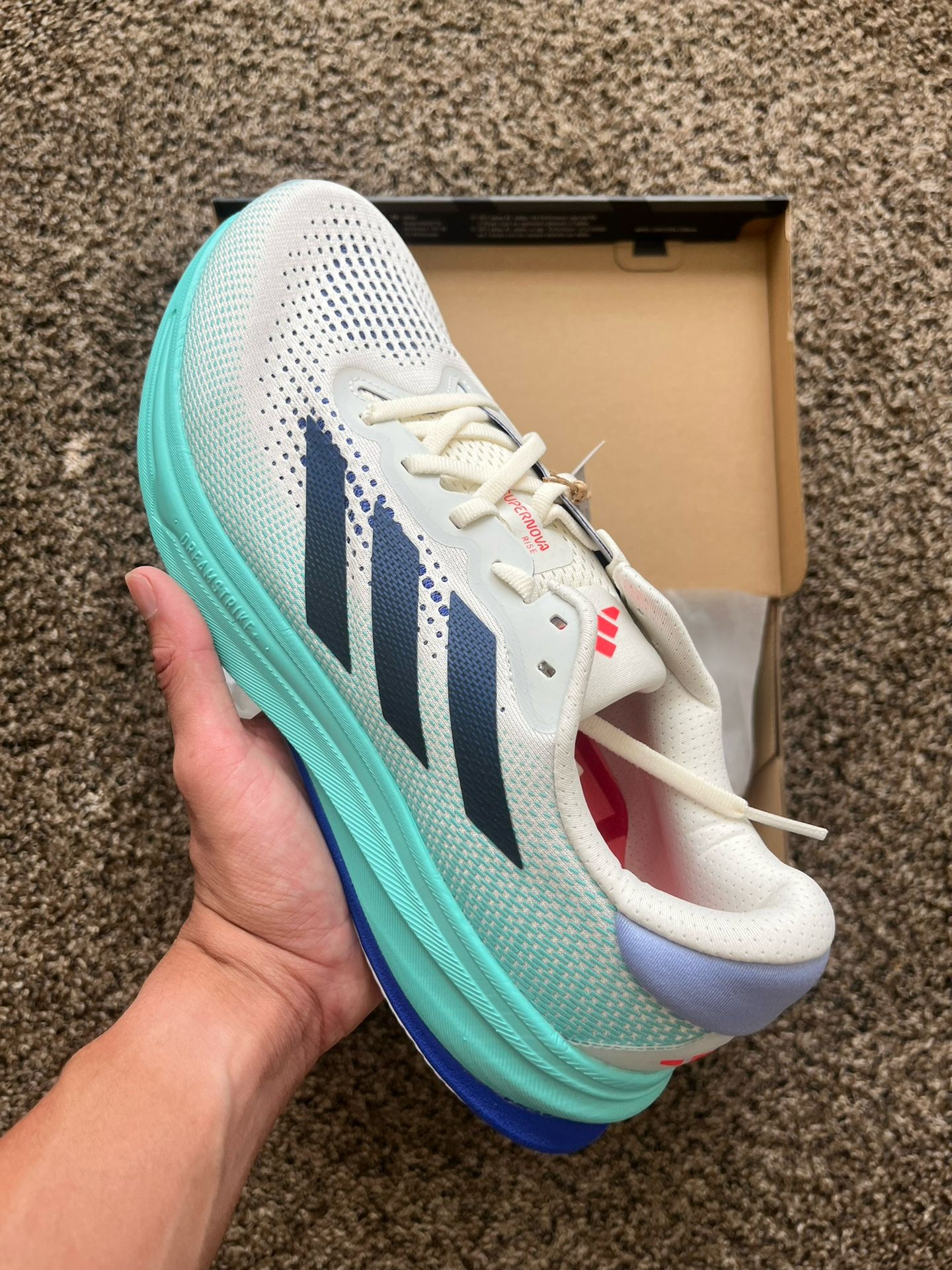 Brand New Adidas Supernova Rise Size 10.5