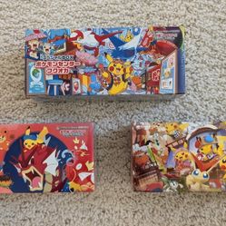 [Japanese][Pokemon] Pokemon Center Tohoku  Hiroshima Fukuoka Set