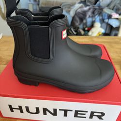 Hunter Ladies Original Chelsea Boot Size 7 