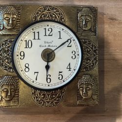 Beautiful Brass finish Buddha Clock