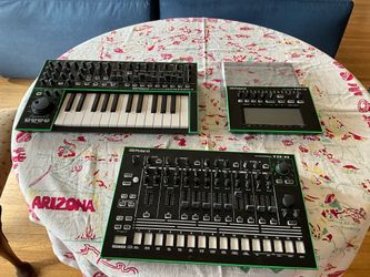 Roland AIRA Trio.  TR8, TB3, System 1