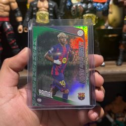Lamine Yamal soccer trading cards