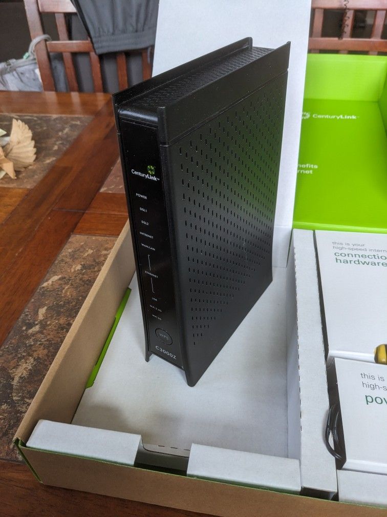 CenturyLink Zyxel DSL modem C3000Z Wireless Wi-Fi Router