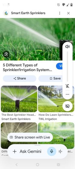 Sprinkler system for sale