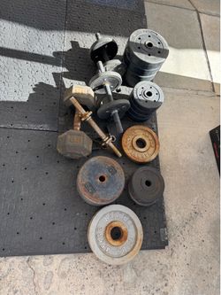Various workout Weights