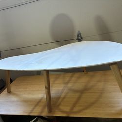 White coffee table , almost new