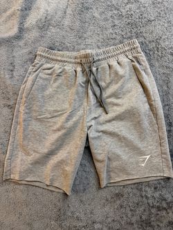 Men’s Gymshark Shorts Medium Grey Cotton